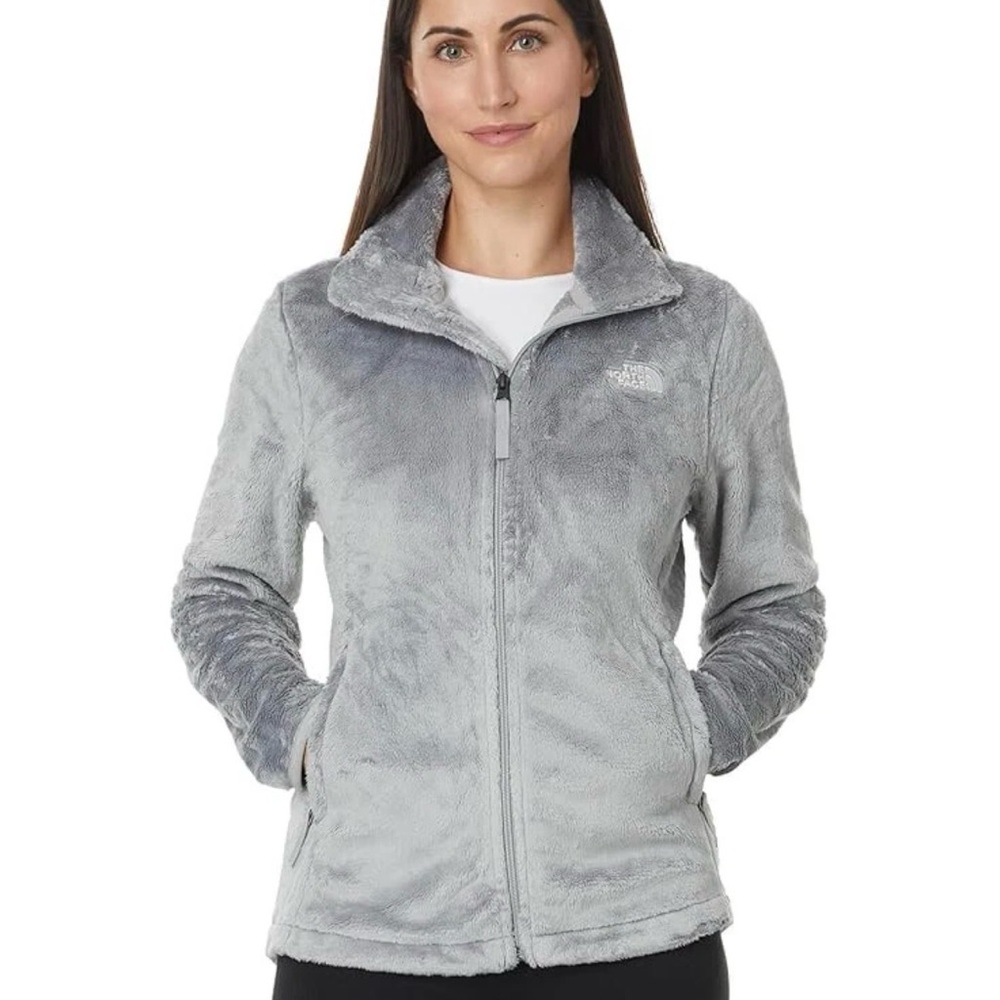 The North Face Women's Soft Gray Teddy Jacket